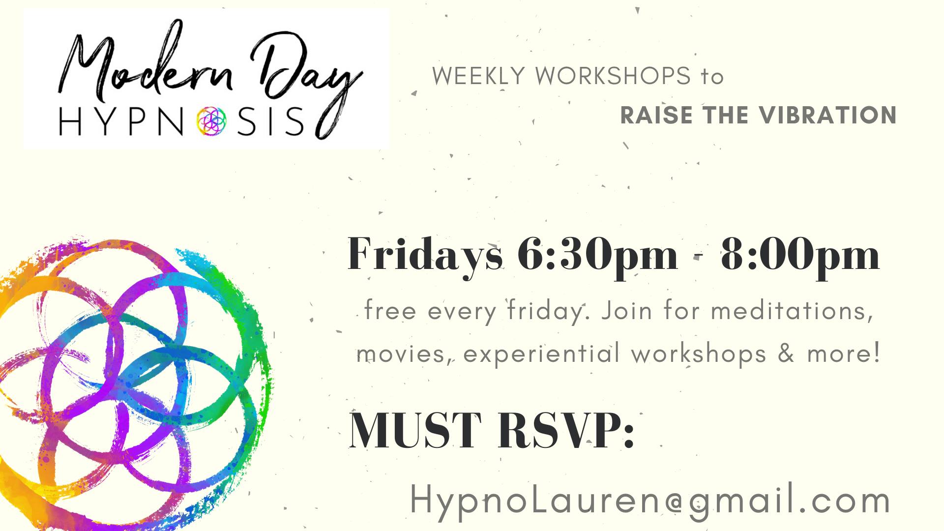 Modern Day Hypnosis Workshop